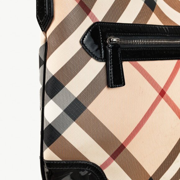 Burberry Dryden SuperNova Check Canvas Crossbody Bag - Picture 7 of 13